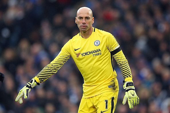 Caballero managed to see off the Brighton threat