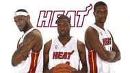 Miami Heat 2010-11 featured Lebron Jmaes, Dwyane Wade, and Chris Bosh