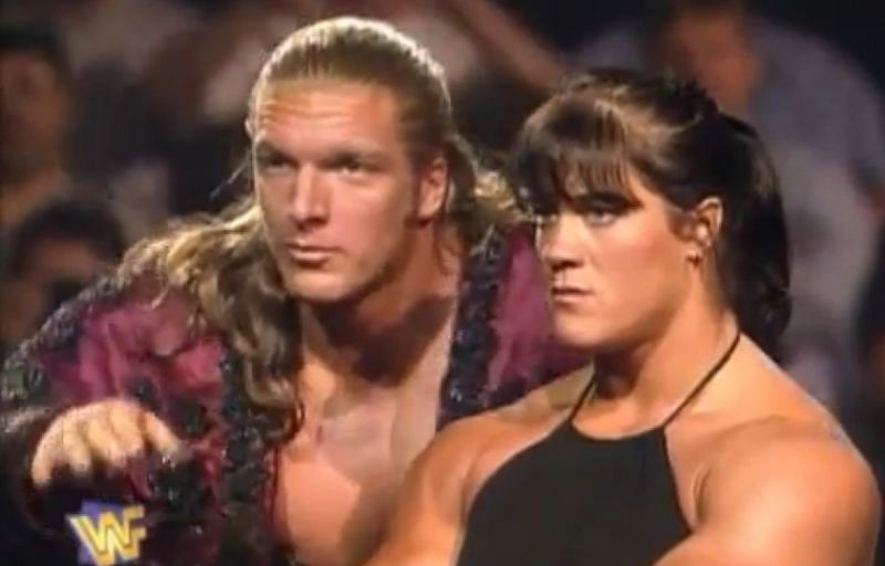 HHH and Chyna in 1998