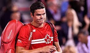 Milos Raonic suffered from a wrist injury