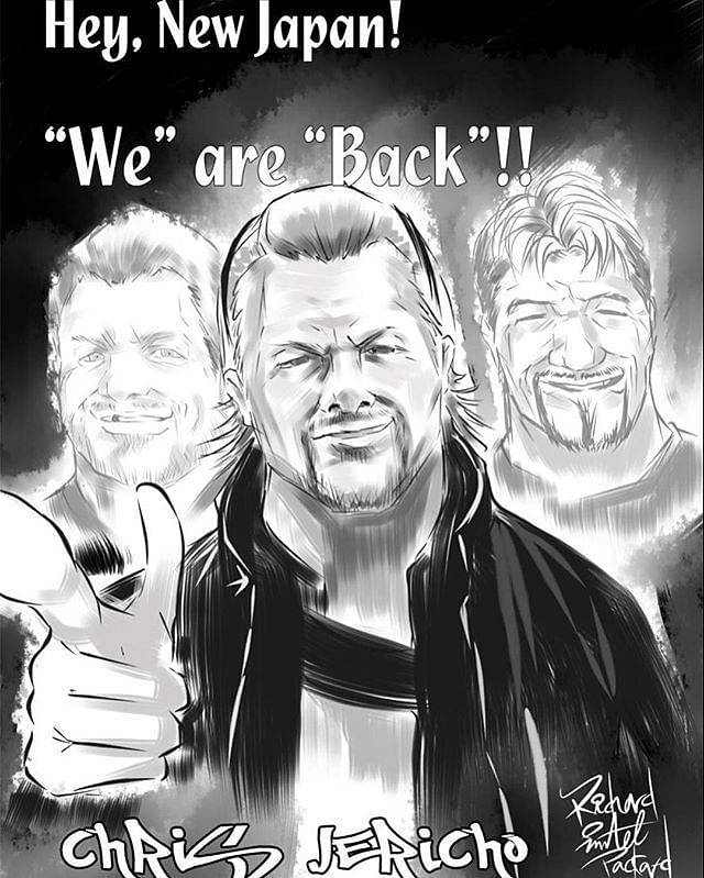 Jericho paid tribute to fallen comrades with his return to New Japan