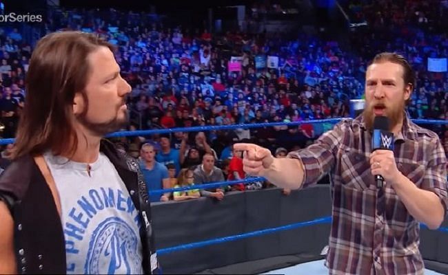 Who do you want to face, Bryan? AJ FREAKIN STYLES