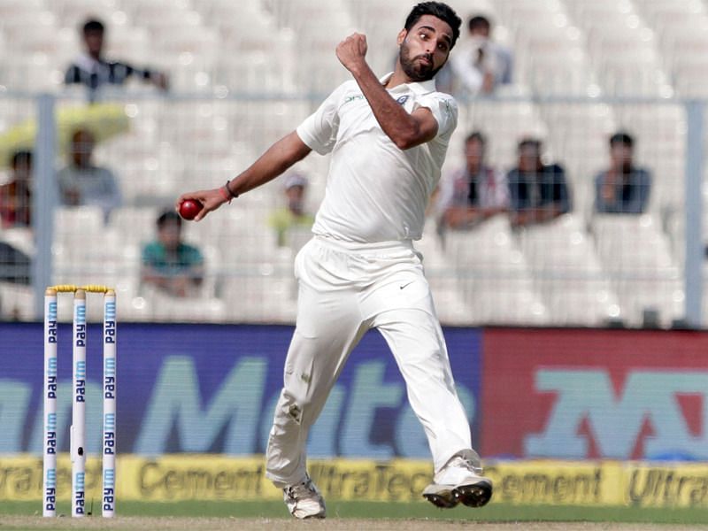 Image result for Bhuvneshwar Kumar test cricket