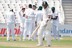 South Africa seize initiative after Kohli's 54