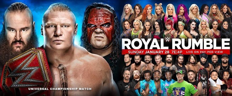 Royal Rumble 2018 poster