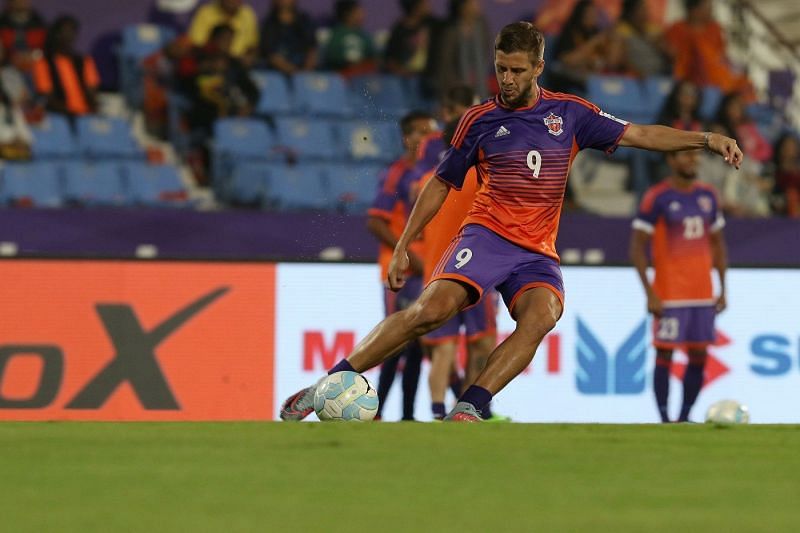 In Marcelinho&#039;s absence, Pune City will expect more from Emiliano Alfaro [Photo: ISL]