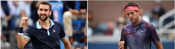 Marin Cilic and Juan Martin Del Potro looking for Grand Slam success after their lone US Open titles