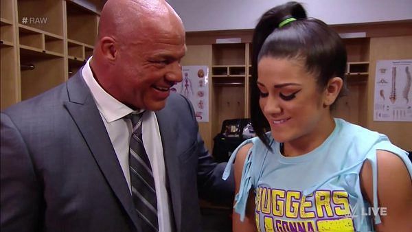 Bayley did not take the Mixed Match Challenge News well