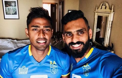 Rino Anto and CK Vineeth