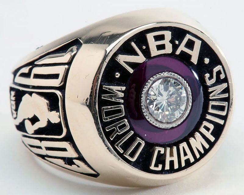 The 1983 NBA Championship ring