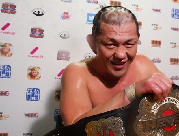 Minoru Suzuki is the new IWGP IC Champion
