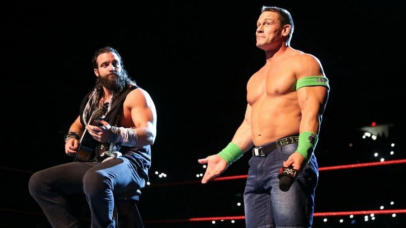 Cena and Elias have already faced off in a match during last year&#039;s Christmas edition of Raw