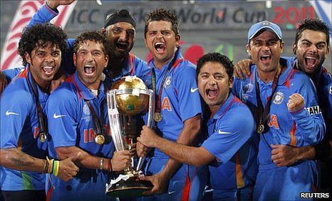 Celebrations!! 2011 Cricket World Cup