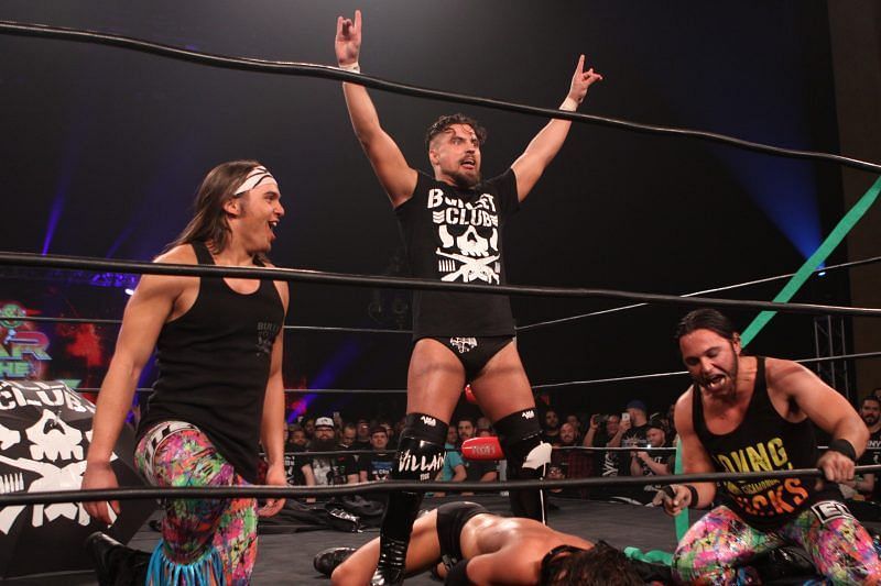 Marty Scurll joined the Bullet Club in 2017