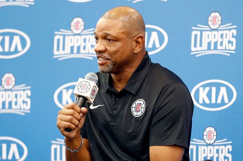 Current LA Clippers head coach Doc Rivers