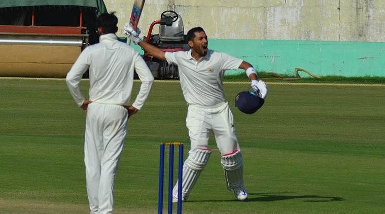 Prashant Chopra scored a triple-century on his 25th birthday