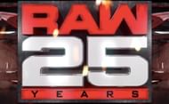 Raw 25 was an odd show