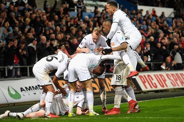 Twitter erupts as Swansea City beat Arsenal 3-1