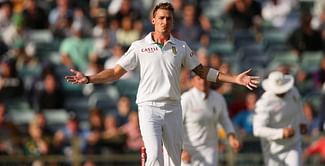 Dale Steyn silently smiles in his world of fantasy