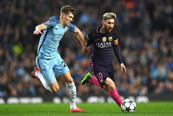 Manchester City FC v FC Barcelona - UEFA Champions League