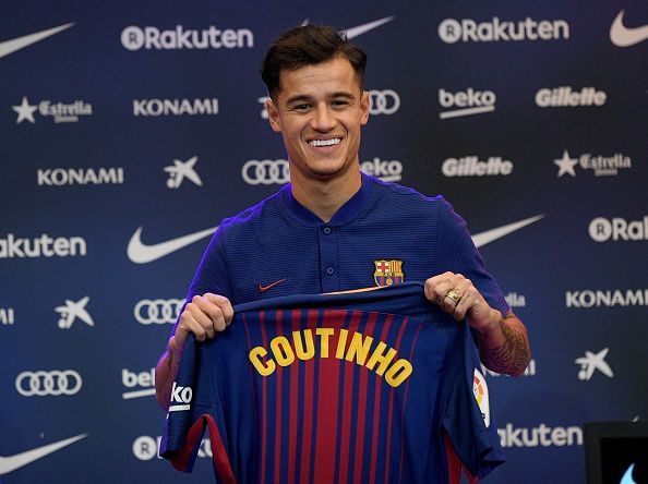 New Barcelona Signing Philippe Coutinho Unveiled