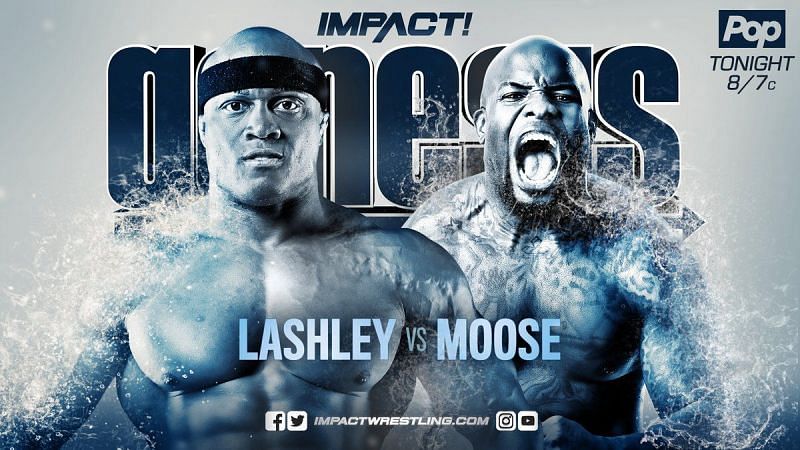 The rivalry between Moose and Bobby Lashley culminates in this singles match