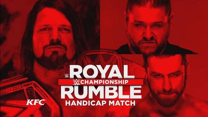 5 possible finishes for AJ Styles vs Kevin Owens & Sami Zayn at WWE Royal Rumble 2018