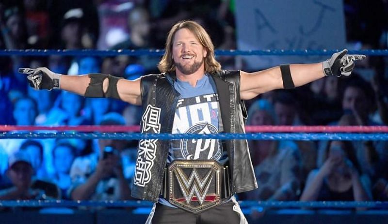 AJ Styles became a two-time WWE Champion last year