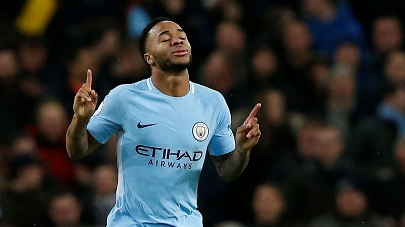 Sterling scored his 14th goal of the season against Watford yesterday evening 