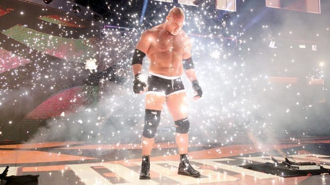 Enter caption&Acirc;&nbsp;Goldberg has rampaged his way through multiple Riyal Rumble matches, will the 2018 edition be next?
