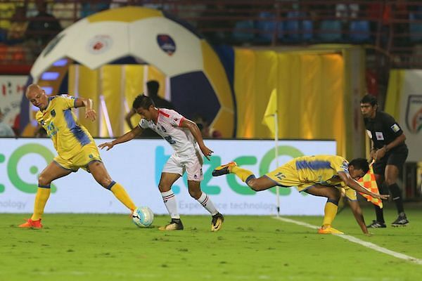 Lallianzuala Chhangte was one of the best performers for Delhi. (Photo: ISL)