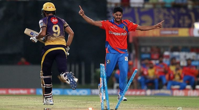 Basil Thampi was the Emerging Player of the Tournament in the 2017 IPL 