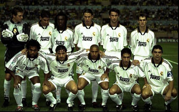 The team of Real Madrid