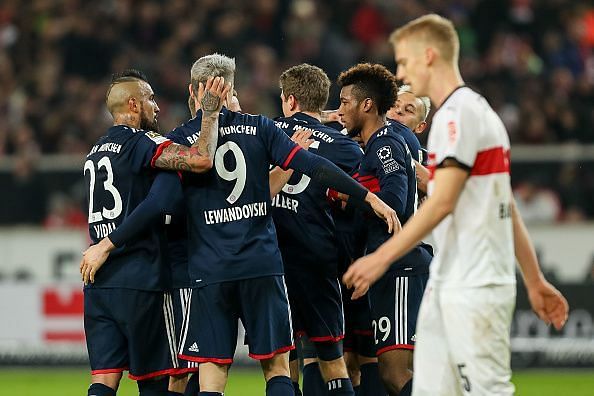 Bayern are cruising to their sixth consecutive Bundesliga titles 