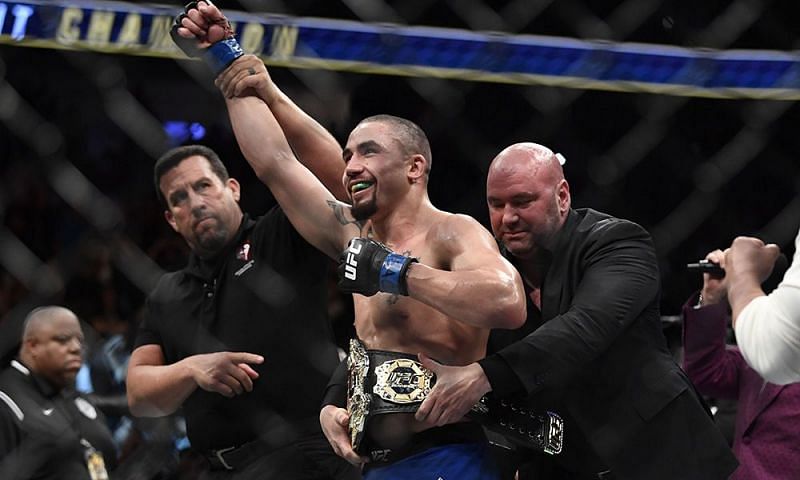 Whittaker is the reigning UFC Middleweight Champion