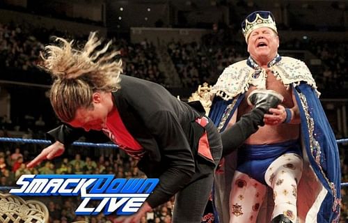 Jerry Lawler (Right) has never been one to hold back