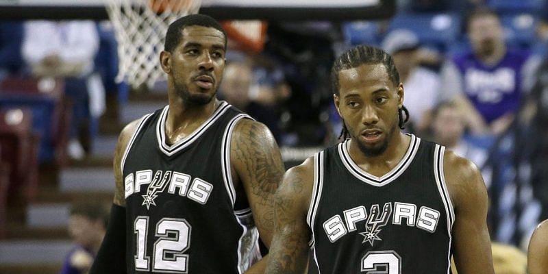 Kawhi Leonard and LaMarcus Aldridge