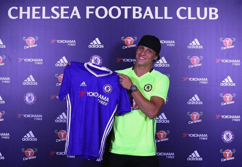 Luiz signs for Chelsea just two years after leaving them for PSG for 50 million