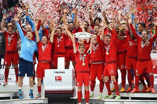Image result for Bayern Munich celebration