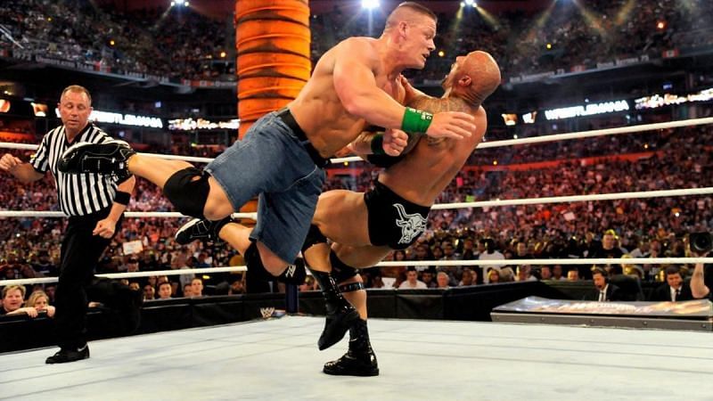 Cena faced Finn Balor in the ring on this week&#039;s episode of Raw