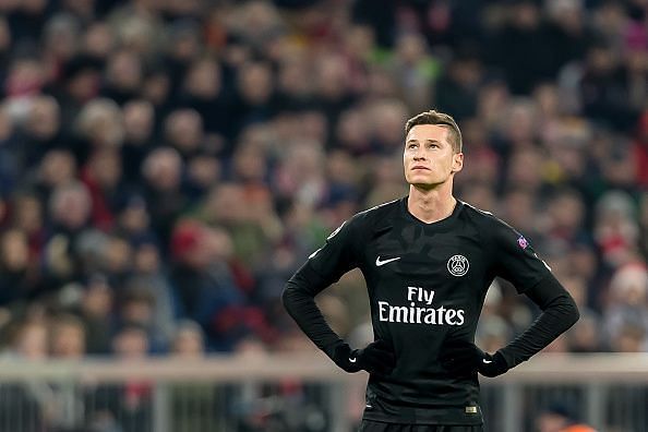 Draxler has fallen down the pecking order at PSG