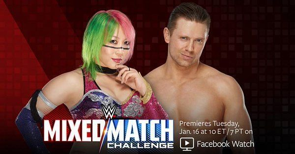 WWE News: Asuka reacts to being paired with Miz for WWE Mixed Match Challenge