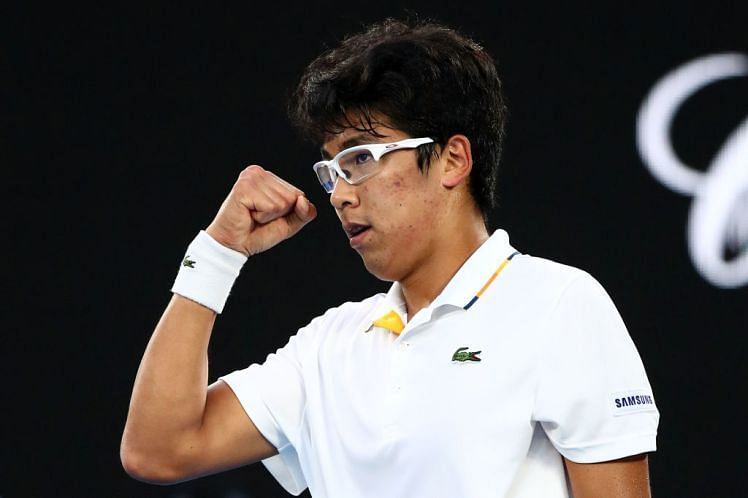 Chung made the semi-finals at the Aus Open