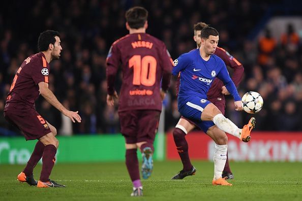 Chelsea FC v FC Barcelona - UEFA Champions League Round of 16: First Leg