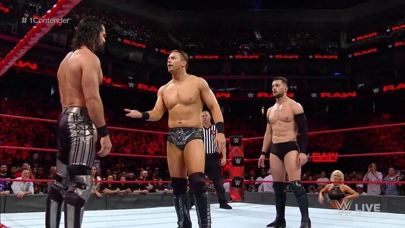 One of the most underrated contests of last year; The Miz vs. Seth Rollins vs. Finn Balor on Monday Night Raw