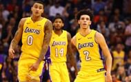The Lakers' young core - Kyle Kuzma, Brandon Ingram and Lonzo Ball