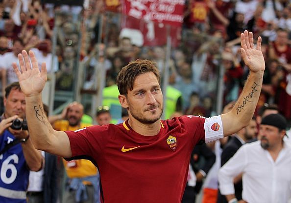 Francesco Totti remains one of the most decorated players in Italian football and an iconic one club-man