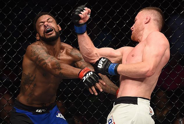 Justin Gaethje&#039;s UFC career kicked off with an impressive win over Michael Johnson