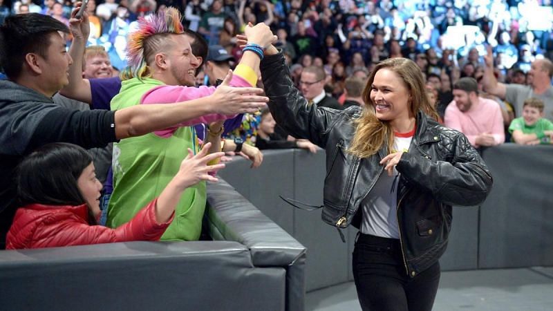Some WWE superstars spoke out in favour of Rousey in WWE