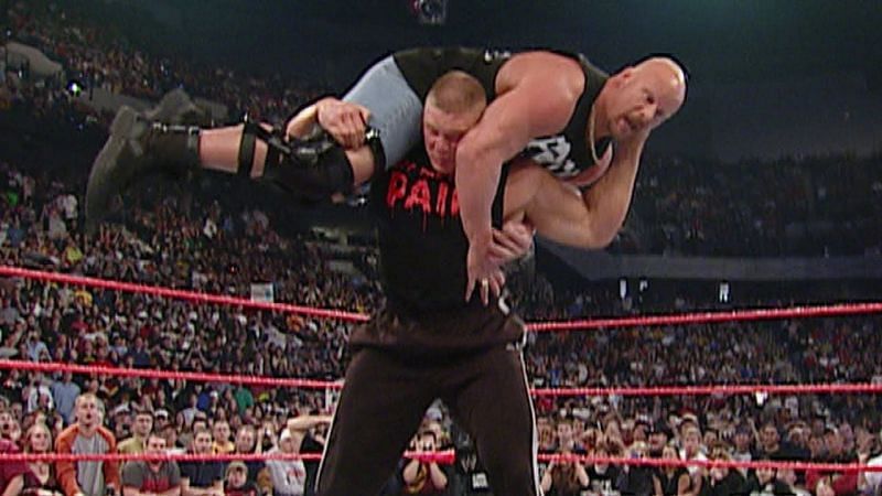 Few people were capable of destroying the megastar that was Steve Austin like Lesnar did